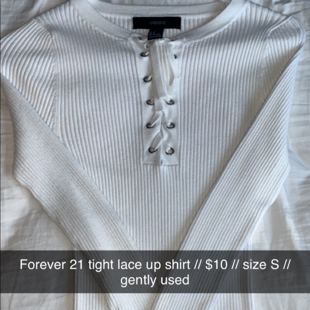 white shirt